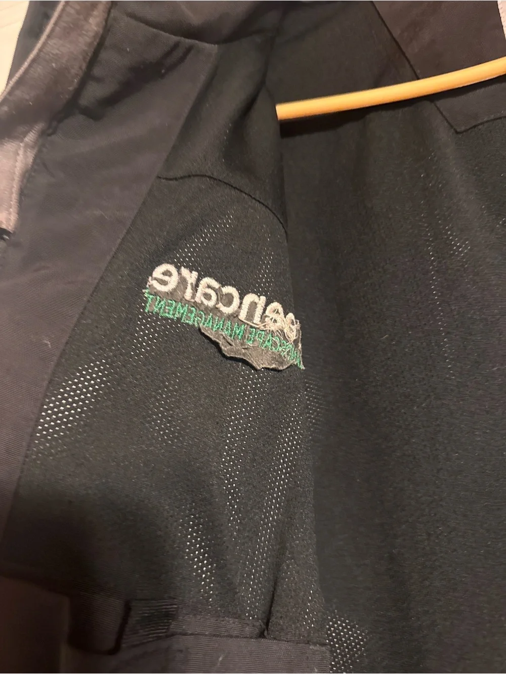 Carhartt Black Men's Hooded Work Raincoat
